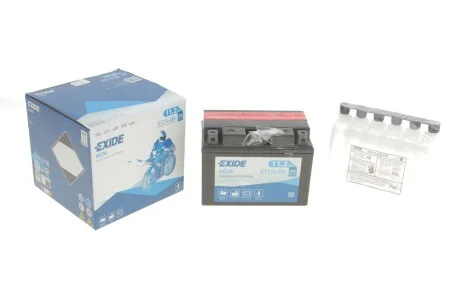 Акумулятор мото AGM 12V/11Ah/205 (150x90x110) EXIDE ETZ14BS