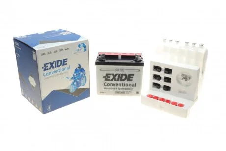 Стартерна батарея (акумулятор) U1R-11 EXIDE U1R11