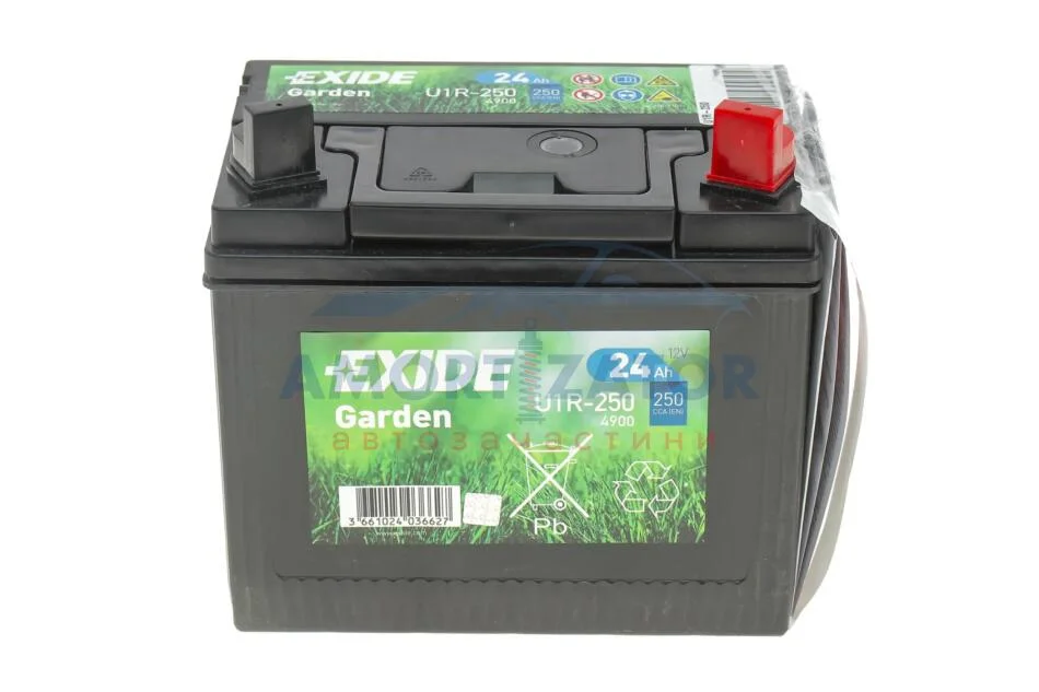 Стартерна батарея (акумулятор) EXIDE U1R250 (фото 1)