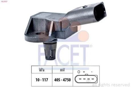 Датчик абсолютного тиску FACET 10.3157