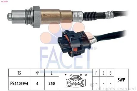 Кисневий датчик FACET 10.8249