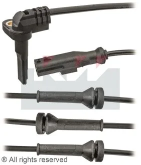 Датчик ABS Dacia DUSTER/Renault FLUENCE, MEGANE III, SCENIC III 08- перед Л/Пр FACET 21.0102