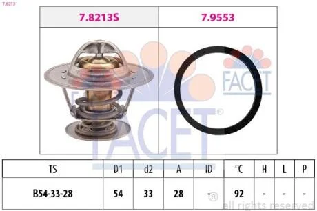 Термостат, охолоджувальна рідина FACET 78213