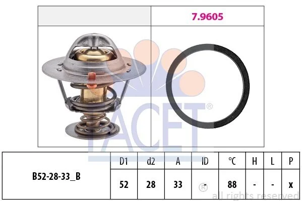 Термостат, охолоджувальна рідина FACET 7.8412 (фото 1)