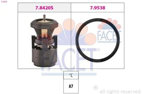Термостат, охолоджувальна рідина FACET 78420
