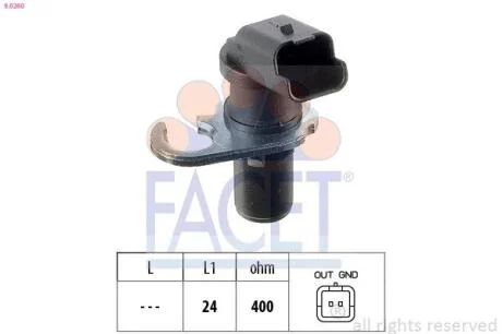 Датчик частоти обертання FACET 9.0260