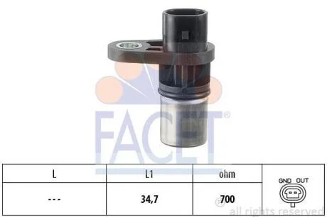 Датчик частоти обертання FACET 9.0292