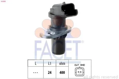 Датчик частоти обертання FACET 9.0305