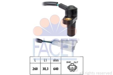 Датчик частоти обертання FACET 9.0465