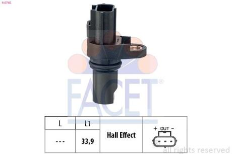 Датчик FACET 9.0745