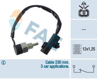 Вимикач світла задній хід MITSUBISHI PAJERO PININ I 10.99-06.07 FAE 41248