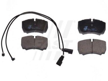 Комплект гальмівних накладок, дискове гальмо FAST FT29544