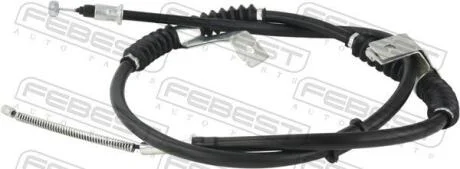 Трос ручного гальма лівий FEBEST 10100J200LH