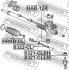 Пильник рульової рейки HONDA ACCORD VII 04-08 (к-кт) FEBEST HRKB-CL (фото 2)