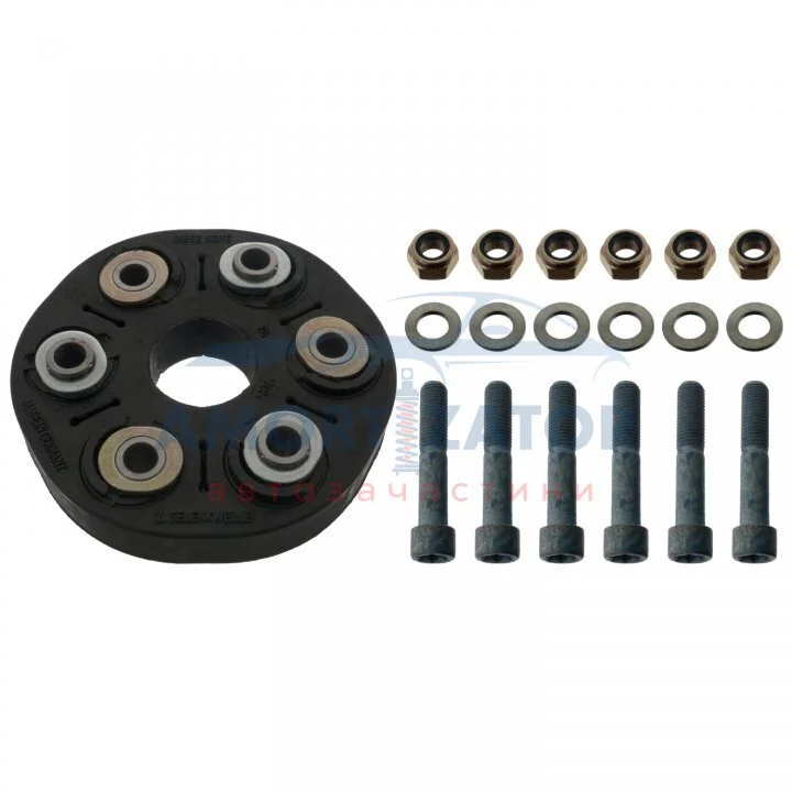 FEBI DB муфта еластична передн/задн. (з креп.) W202/140 250TD/280/320 FEBI BILSTEIN 03976 (фото 1)