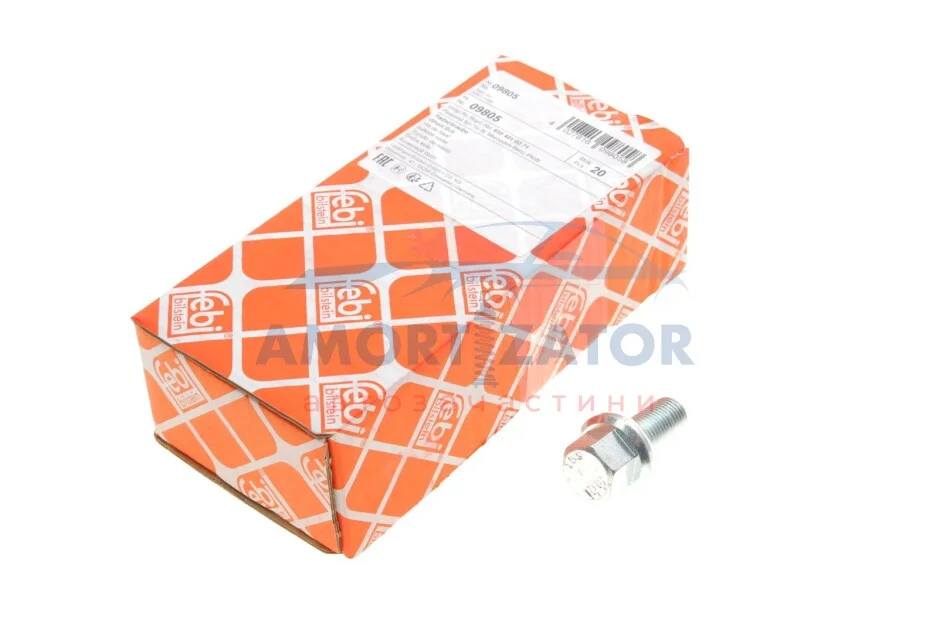 Болт колеса FEBI BILSTEIN 09805 (фото 1)