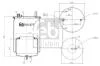 Пневмоподушка FEBI BILSTEIN 101277 (фото 1)