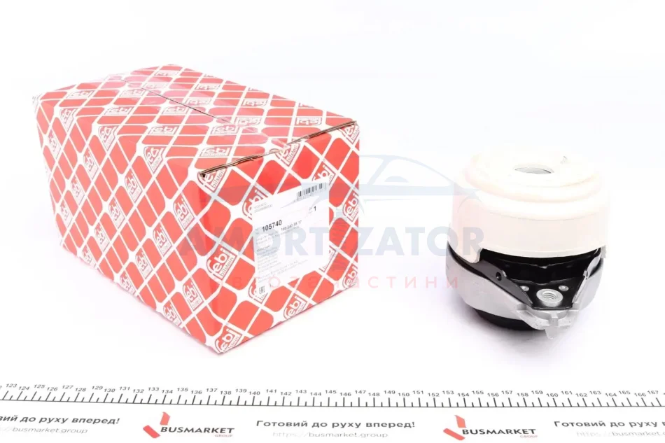 Подушка двигуна з захисним ковпачком FEBI BILSTEIN 105740 (фото 1)
