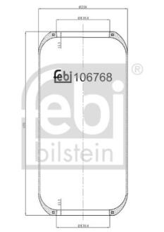 Подушка амортизуюча FEBI BILSTEIN 106768