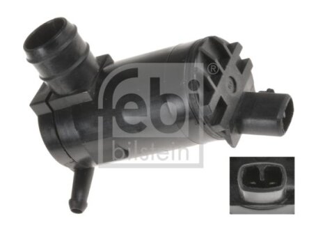FEBI DAEWOO Насос бачка омивача (до VIN -280440) Lanos LeganzaEvanda Nubira FEBI BILSTEIN 109268