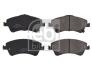 FEBI TOYOTA гальмівні колодки передн.Avensis 09-,Auris 07- FEBI BILSTEIN 116297 (фото 1)