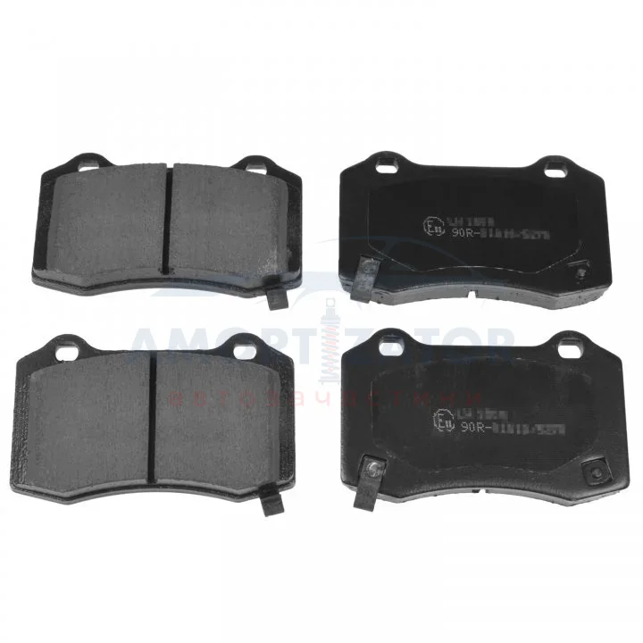 Комплект гальмівних колодок задн, CADILLAC CTS, CTS SPORT, STS CHEVROLET CAMARO CHRYSLER 300C DODGE CHALLENGER, CHARGER JEEP GRAND CHEROKEE, GRAND CHEROKEE III 2.7-Electric 09.04- FEBI BILSTEIN 116382 (фото 1)