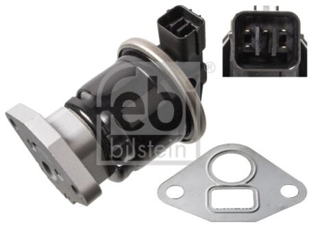 Клапан EGR HONDA ACCORD VIII, CIVIC VIII, CR-V III, CR-V IV, FR-V 1.6-2.0 09.05-12.18 FEBI BILSTEIN 170328