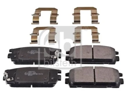 FEBI HYUNDAI гальмівні колодки задн.Terracan 01- FEBI BILSTEIN 170855