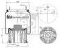 Подушка амортизуюча FEBI BILSTEIN 20523 (фото 1)