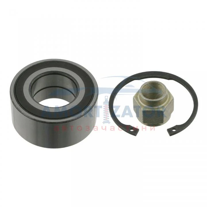 FEBI CITROEN підшипник передній маточини С2, С3, PEUGEOT 207 FEBI BILSTEIN 24517 (фото 1)