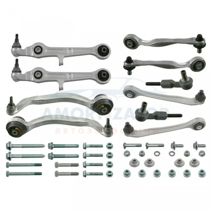 FEBI AUDI К-т рульових тяг+наконечники+кріплення Audi A4 00- FEBI BILSTEIN 24800 (фото 1)