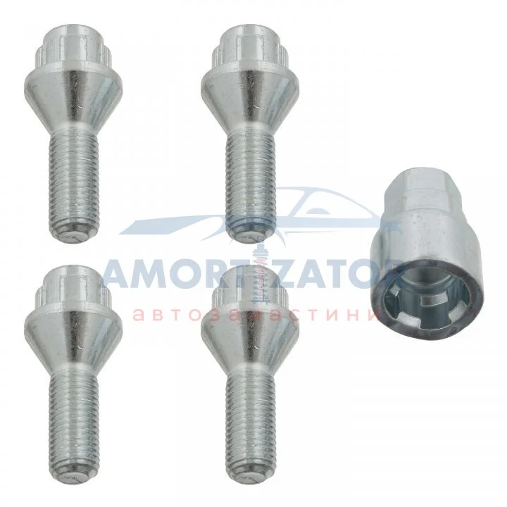 Комплект колісних болтів із замком FEBI BILSTEIN 27049 (фото 1)