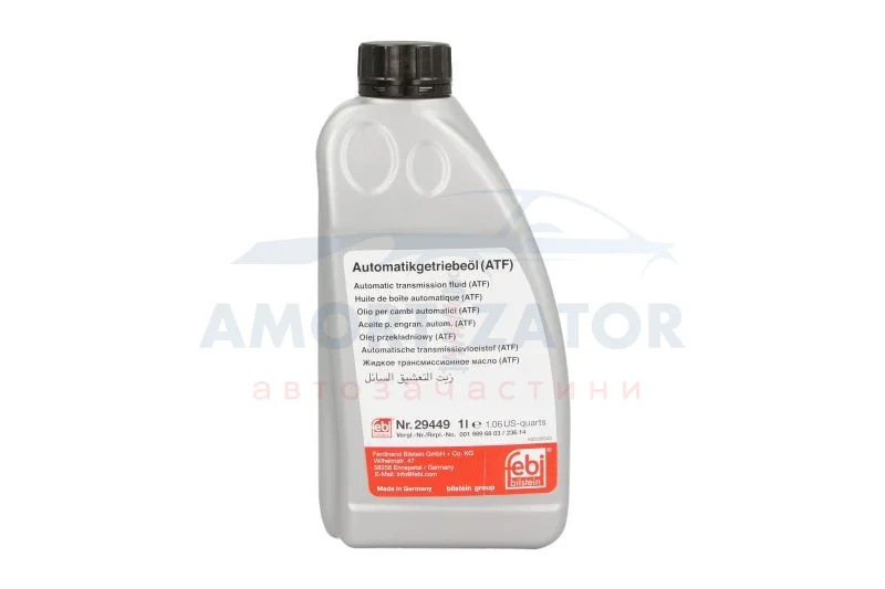 Рідина для гідравлічних передач ATF 1L FEBI BILSTEIN 29449 (фото 1)