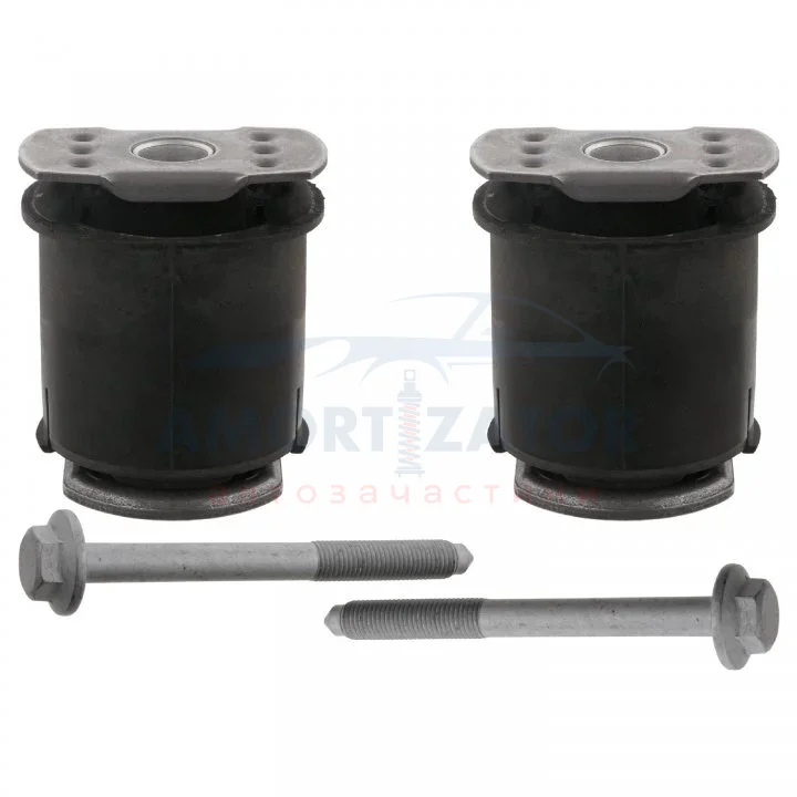 FEBI SKODA К-т подушок (2шт.+болти) задньої підвіски SuperB 08- FEBI BILSTEIN 32633 (фото 1)
