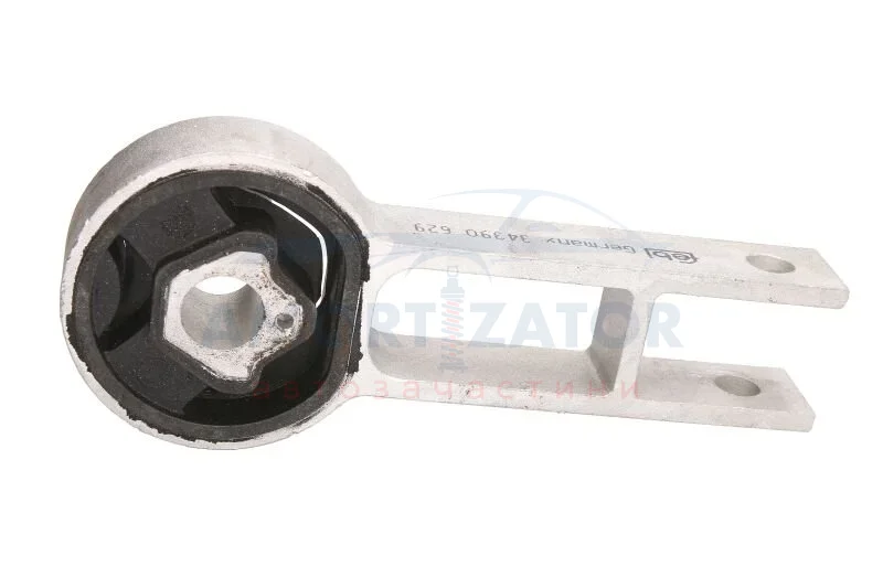Подушка двигуна задн лів, нижн, гумово-металев. FIAT STILO 1.9D 10.01-08.08 FEBI BILSTEIN 34390 (фото 1)