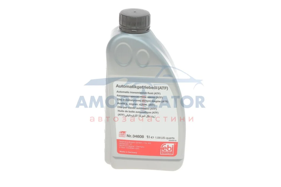 Рідина для гідравлічних передач ATF 1L FEBI BILSTEIN 34608 (фото 1)