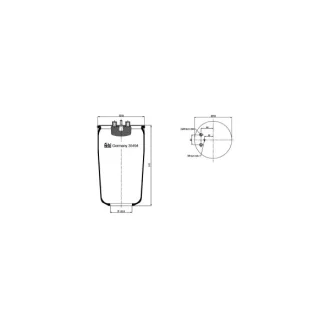 Ресора пневматична FEBI BILSTEIN 35494
