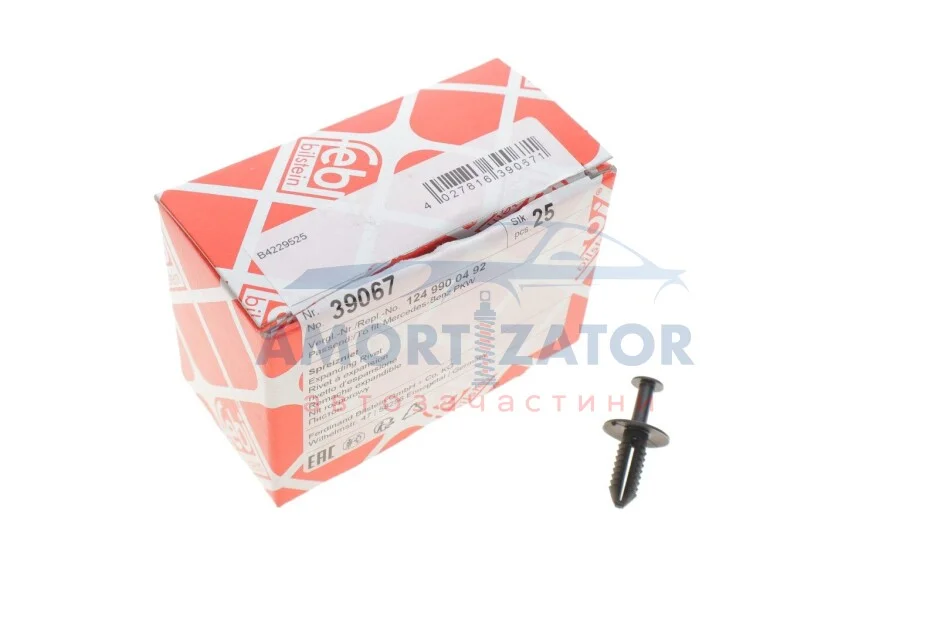 Заклепка Mercedes-Benz (вир-во FEBI) FEBI BILSTEIN 39067 (фото 1)