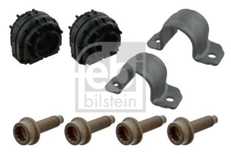 Ремкомплект стабілізатора задн (19мм) AUDI A8 D4, Q3 SEAT ALTEA, ALTEA XL, LEON SKODA OCTAVIA II, SUPERB II VW CC B7, EOS, GOLF PLUS V, GOLF V, GOLF VI, PASSAT ALLTRACK B7 1.2-6.3 02.03-10.18 FEBI BILSTEIN 39649 (фото 1)