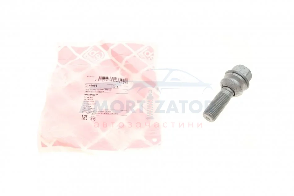Колісний болт FEBI BILSTEIN 46655 (фото 1)