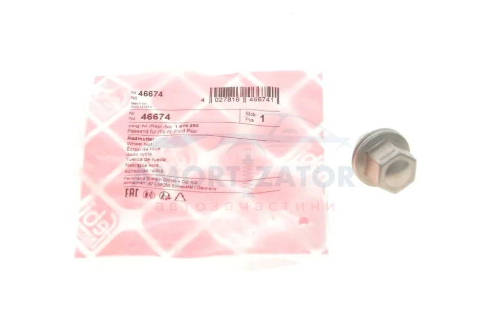 Колісна гайка FEBI BILSTEIN 46674 (фото 1)