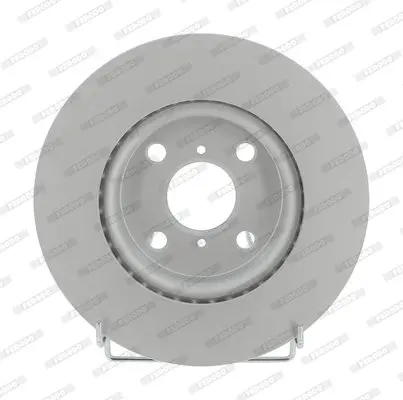 Комплект гальмівних дисків (2 шт) передн лів/прав DAIHATSU CHARADE VIII TOYOTA YARIS, YARIS / VIOS 1.0-1.5H 01.05- FERODO DDF1587C (фото 1)