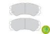 Комплект гальмівних колодок передн, ISUZU RODEO, TFR/TFS, TROOPER II, TROOPER III OPEL FRONTERA A, FRONTERA A SPORT, FRONTERA B, MONTEREY A, MONTEREY B 2.0-3.5 08.91-08.04 FERODO FDB1015 (фото 1)