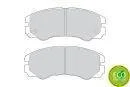 Комплект гальмівних колодок передн, ISUZU RODEO, TFR/TFS, TROOPER II, TROOPER III OPEL FRONTERA A, FRONTERA A SPORT, FRONTERA B, MONTEREY A, MONTEREY B 2.0-3.5 08.91-08.04 FERODO FDB1015