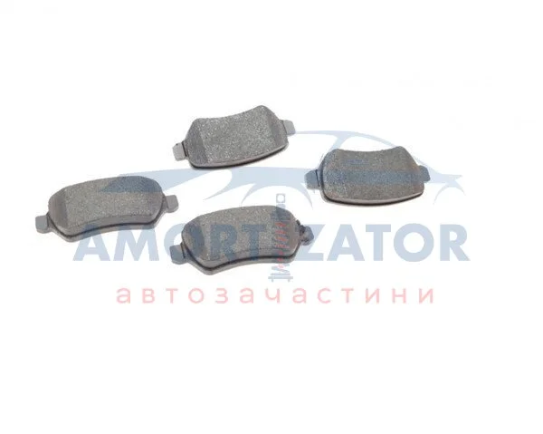 Комплект гальмівних колодок з 4 шт. дисків FERODO FDB1521 (фото 1)