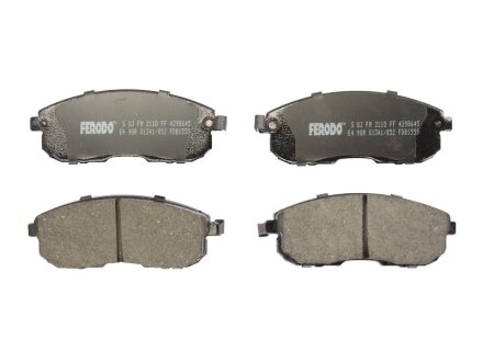 Гальмiвнi колодки, к-кт. FERODO FDB1559