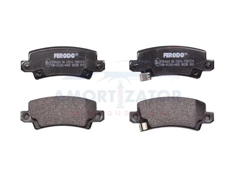 Гальмівні колодки дискові FERODO FDB1574 (фото 1)