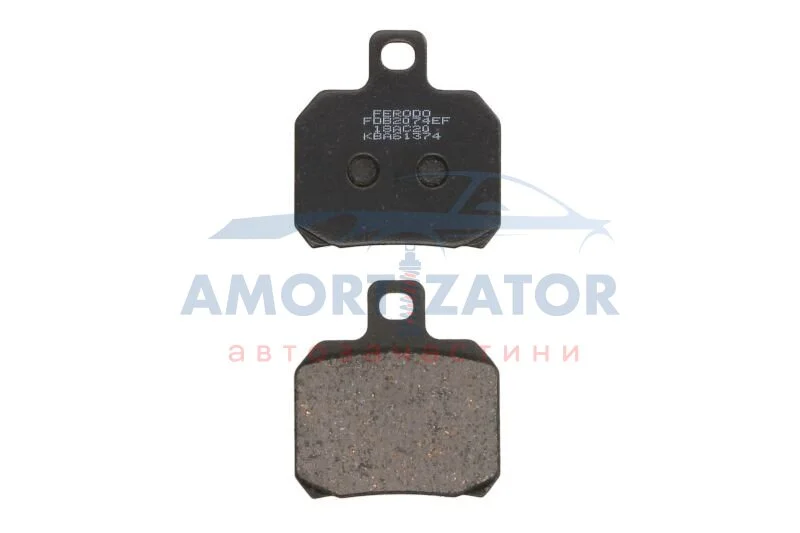 Гальмівна колодка (диск) FERODO FDB2074EF (фото 1)