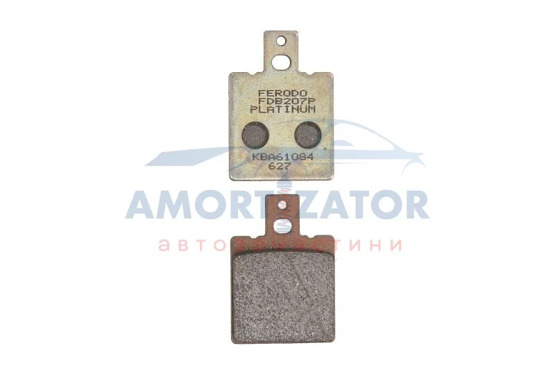 Гальмівна колодка (диск) FERODO FDB207P (фото 1)