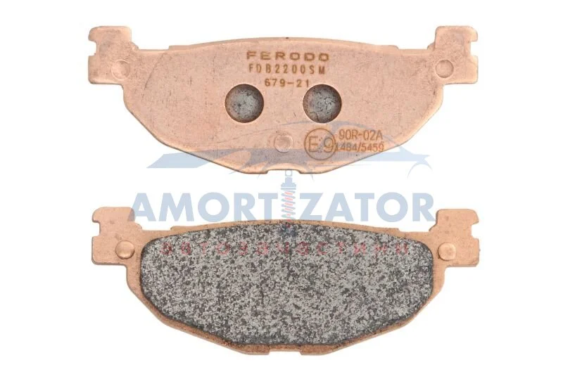 Гальмівна колодка (диск) FERODO FDB2200SM (фото 1)